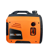 Generador Inverter de Gasolina de 2000W 3500W 3.5KW 2KW, Motor de 4 Tiempos de Combustible Dual, Generadores Portátiles Ligeros para Camping