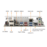 ERYING MODT ITX B760i Motherboard Gaming Desktop Baru ARGB LGA 1700 Intel Core I3/I5/I7/I9 Generasi ke-12-14 Dual Channel DDR5 SATA