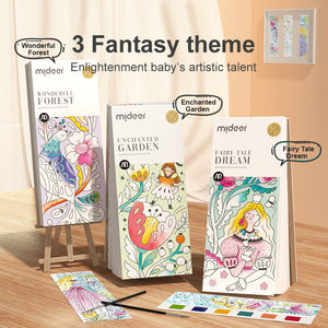 Libro <span class=keywords><strong>di</strong></span> arte per il <span class=keywords><strong>disegno</strong></span> Mideer per bambini Gouache Graffiti immagine libro immagine acqua da colorare - Product Image 2