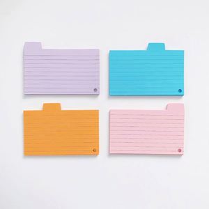 American Index <b>Bookmarks</b> Divider Cards Self-Adhesive Loose-leaf Sticky Notes Lined Notebook Study Office Back-to-School - Product Image 3