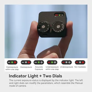 TTArtisan Light Meter II Support de sabot froid pour appareil photo reflex numérique sans miroir Accessoires de photographie <span class=keywords><strong>A7RIII</strong></span> XT-100 ZFC R5 - Product Image 4