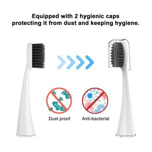 Top Quality Professional Electric <b>Toothbrush</b> Replacement <b>Heads</b> | Innovative Multi-Angle Bristles for Superior Oral Hygiene & Dee - Product Image 1