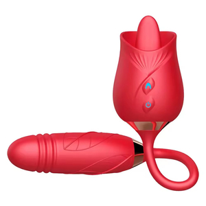 Vibrador con Forma de Dildo, 10 Frecuencias, Recargable por USB e Impermeable IPX6, para Estimulación del Punto G, Clítoris y Pezones, Uso Femenino - Product Image 1
