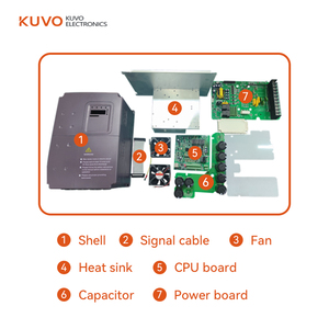 อินเวอร์เตอร์พลังงานแสงอาทิตย์ KUVO Solar KV100 แบบสามเฟส บอร์ดหลัก บอร์ดจ่ายไฟ บอร์ด CPU อุปกรณ์เสริม 7.5-45 กิโลวัตต์ การสื่อสาร RS485/Modbus - Product Image 2