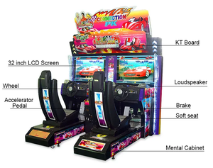 Máquina de Juegos Arcade de Carreras de Coches en Venta, Máquina Arcade Outrun, Juego de Carreras de Coches - Product Image 5