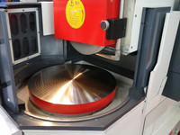 Mandrin électromagnétique à pôles fins certifié CE, table magnétique ronde de haute précision pour rectifieuse de surface CNC, personnalisable OEM ODM