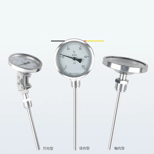 เกจวัดอุณหภูมิอุตสาหกรรมดิจิตอลสแตนเลส เทอร์โมมิเตอร์แบบไบเมทัล - Product Image 3