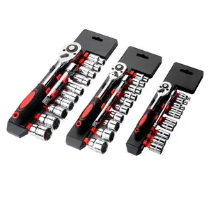 Il set di strumenti per chiavi a bussola 12 pezzi per la manutenzione automobilistica è adatto per la combinazione multifunzionale di hardware domestico