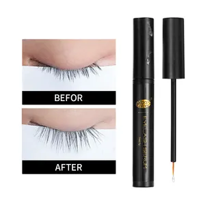 Natürlicher Großhandel Custom Organic Eye Lash Growth Serum Sichere Wimpern wachstums behandlungen für Lash Extensions Enhancer