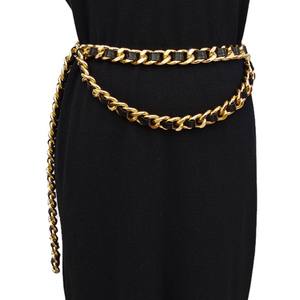 <span class=keywords><strong>Cintura</strong></span> a Catena alla Moda <span class=keywords><strong>per</strong></span> Donna con Cinturino in PU, <span class=keywords><strong>Cintura</strong></span> a Catena Dorata <span class=keywords><strong>per</strong></span> Decorazioni di Abiti da Donna - Product Image 5