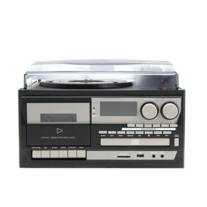 <span class=keywords><strong>Giradischi</strong></span> All-in-One con Radio AM/FM, Lettore CD, Cassette, Riproduzione BT, Altoparlanti Integrati, Fonografo per Vinili - Product Image 3