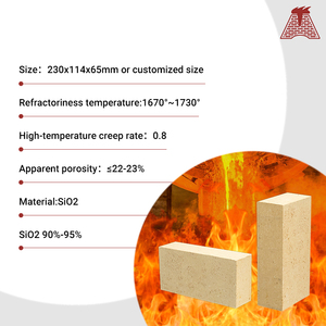 80% cao nhôm <span class=keywords><strong>silica</strong></span> lửa gạch chịu lửa lò chịu lửa cao alumina cong gạch lửa cho lò công nghiệp - Product Image 3