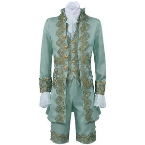 Costume de Cosplay pour Homme Britannique du XVIIIe Siècle, Tenue de Gentilhomme Victorien Renaissance, Costume Homme Rococo et <span class=keywords><strong>Marie</strong></span> <span class=keywords><strong>Antoinette</strong></span> - Product Image 1