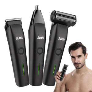 IRUIBEAUTY Kit Profesional de Cuidado Personal 3 en 1 al por Mayor 981 Cortadora de Pelo Inalámbrica <span class=keywords><strong>para</strong></span> Barbero Afeitadora de Nariz y Recortadores de Cabello Pequeño Set <span class=keywords><strong>para</strong></span> <span class=keywords><strong>Hombre</strong></span> - Product Image 2