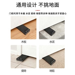 Butée de porte en silicone Jiuning, taille personnalisable, résistante aux hautes températures, pour la protection des portes - Product Image 5