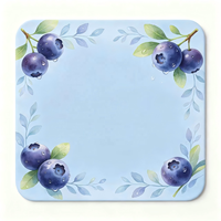 Tapis de mahjong moderne de luxe léger, sur mesure, en caoutchouc, série fruits, exclusif pour l'été