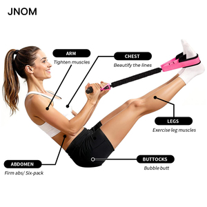 Equipo de Yoga y Fitness Resistente, Juego de Bandas de Resistencia con Pedales, <span class=keywords><strong>Cuerda</strong></span> de Tensión con Pedales, Dispositivo de Asistencia para Abdominales - Product Image 4