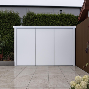 สนิมทำจากจีน304ครัวกลางแจ้งสแตนเลสกันแสงแดดพร้อมเตาย่างในตัวสำหรับสวนวิลล่า - Product Image 3