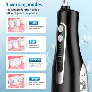 Waterflosser Zahnseide Irrigador Dental Profesional Water Pick Flosser con pantalla Oral Dental Irrigator Puly Custom - Product Image 2