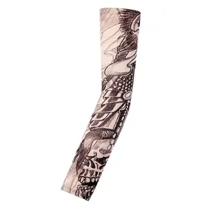 New Arm Sleeves Sunscreen Sleeves Body Tattoo Cooling Sport Cycling Sleeve For Motorcycle Riders