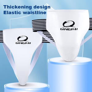Suspensorio de MMA directo de fábrica GINGPAI Sanda Taekwondo Kick Boxing <span class=keywords><strong>Protector</strong></span> de ingle e inguinal para entrenamiento de hombres y mujeres - Product Image 5