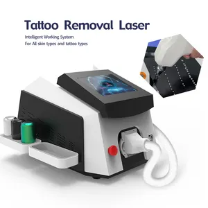 CE Và ISO Phê Duyệt Xách Tay Q-switch Nd Yag Laser Tattoo Removal Máy