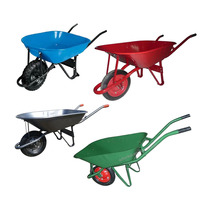 WB7200T Standard Galvanisé Plateau Roue Brouette Plateaux Ciment Brouette pour la Construction de Bâtiments