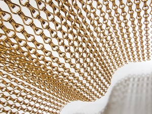 Dây thép không gỉ Rèm nhôm để trang trí nội thất cuộn dây kim loại cho trần trang trí nội thất kiến trúc - Product Image 2