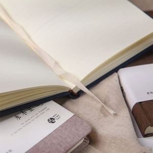 2023 Hardcover Planner Diary Custom Printing Thermal Binding A5 A6 Linen Fabric Cover <b>Notebook</b> for School Gift - Product Image 3