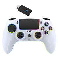 Manette de jeu sans fil avec moteur à vibration pour S5 S4 P3 Switch Game Controller Work Usb Dongle Private Mold Gamepad Turbo
