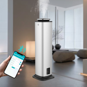 Difusor de Aroma de Lujo para Grandes Áreas, Fuente de Alimentación Eléctrica Inteligente con 1 Año de Garantía, Cubierta Plateada, Atomizador de Fragancia - Product Image 1