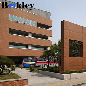 Brikley酚醛紧凑型层压板固体HPL高压外墙板覆层，适用于酒店医院哑光纹理 - Product Image 1