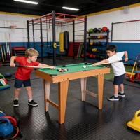Ensemble de Queue de Billard Classique et Accessoires, Queues Mini de Haute Qualité, Craie et Pont pour le Jeune Joueur Exigeant