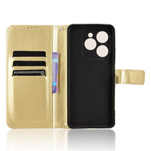 เคสโทรศัพท์หนังกระเป๋าสตางค์ลาย Crazy Horse สำหรับ Infinix tecno Spark 20 Pro 5g - Product Image 3