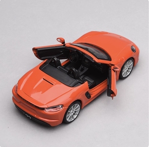 <span class=keywords><strong>Modellino</strong></span> Auto Sportiva Decappottabile <span class=keywords><strong>Porsche</strong></span> 718 Boxster in Scala 1:24, in Lega di Alluminio Pressofusa, Pezzo da Esposizione Personalizzato - Product Image 3