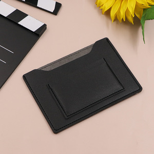 En stock: Tarjetero y porta documentos de pasaportes japoneses y coreanos, de cuero PU, billetera corta de cuero/estuche para tarjetas para viajes aéreos. - Product Image 3
