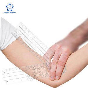 Juego de 6 Piezas de Transportador de PVC, Goniómetro Médico, Regla de Ángulo para Medir la Flexión de las Articulaciones, Equipo de Fitness - Product Image 4