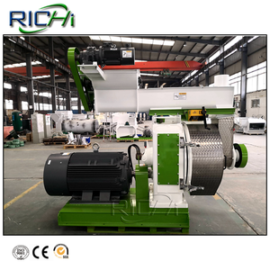 RICHI 0, 5-10 Tonnen Gras Reiss chale Stroh presse Maschinen ring Matrizen mühlen Biomasse Sägemehl Holz pellet mühle - Product Image 2