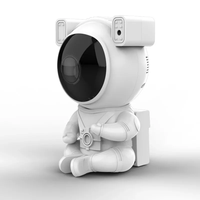 Lampe de projecteur d'astronaute spatial, lampe de nuit de projecteur d'étoiles de ciel étoilé de nébuleuse pour enfants
