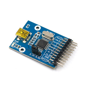 FT245BL USB to FIFO โมดูลการสื่อสารโมดูลพัฒนาอินเตอร์เฟซ UART - Product Image 4