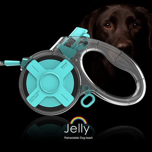 2025 nuova tendenza Anti-improvvisa accelerazione retrattile guinzaglio per cani morbido moda ferro e corda in Nylon resistente maniglia in plastica portatile - Product Image 3