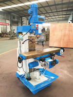 Machine de perçage et de fraisage verticale légère en métal ZX6350 ZX50C, machine de perçage et de fraisage automatique avec fonctions de perçage et de taraudage