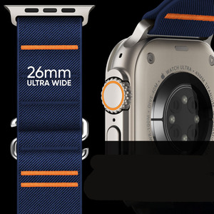 Cinturino elastico in nylon per Apple <span class=keywords><strong>Watch</strong></span> <span class=keywords><strong>Ultra</strong></span> 2 - Product Image 5