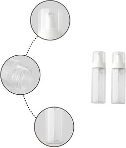 Empty Plastic Foam Pump Bottle 30ml-200ml <b>for</b> White PET <b>for</b> Facial Cleanser Lotion Shampoo - Product Image 4