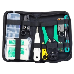 Vente directe usine : Kit d'outils de réparation réseau, pince à sertir, <span class=keywords><strong>testeur</strong></span> LAN, <span class=keywords><strong>RJ45</strong></span>, RJ11, PLUGBOOT - Product Image 1