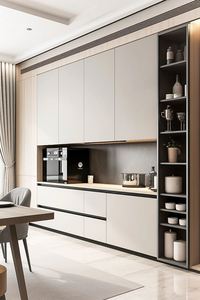 Armoires de cuisine modernes et luxueuses sur mesure pour le rangement de la cuisine et la rénovation complète - Product Image 4