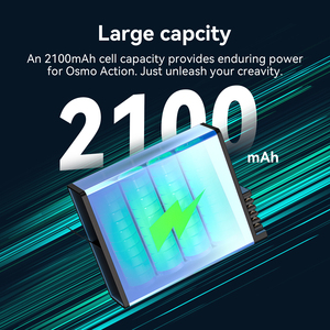 Amagisn có thể sạc lại Li-ion pin 2100mAh thay thế pin cho DJI OSMO action5pro/4/3 Phụ Kiện máy ảnh - Product Image 5