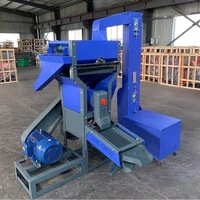 Machine combinée de décorticage du riz 6N70 6N80 avec élévateur, tamis vibrant et broyeur de son fin