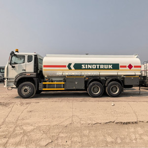 África: Venta Directa de Fábrica, Camión Cisterna de Combustible de Aleación de Aluminio SinoTruk HOWO HOHAN-N7 de 20000 Litros, 6X4, Profesional - Product Image 3