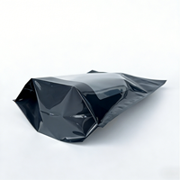 Sacs Mylar personnalisés refermables en PE avec fenêtre transparente pour emballage en gros